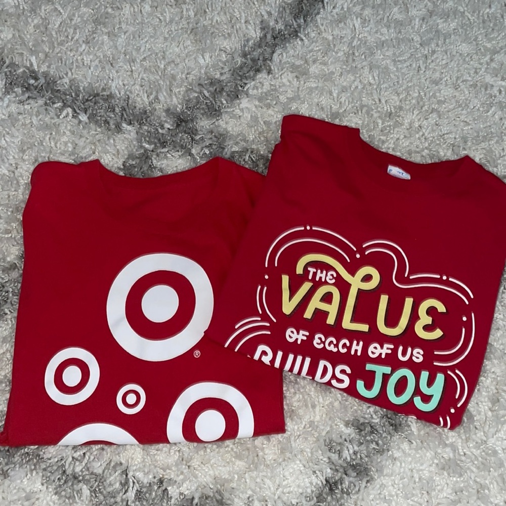 Two target shirts